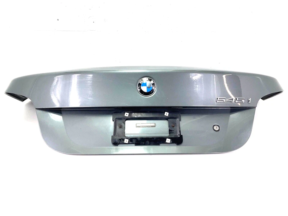 BMW E60 525I 530I 545I 2004-2007 TAPA MALETERO TRASERO CARCASA GRIS OEM Foto 1 de 4