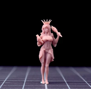 3D print 1/64 1/43 figure Sexy Miss beauty pageant goddess of Liberty no color - Picture 1 of 1