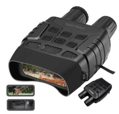 NV3180 Night Vision Binoculars Infrared Digital Hunting Telescope 4X Zoom 300m - Image 1 of 4