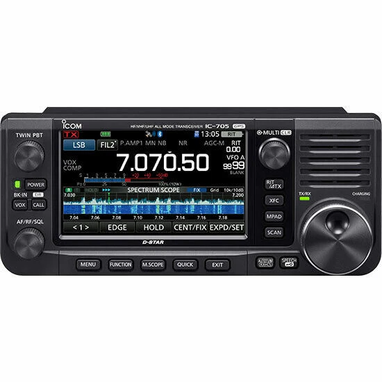 Icom IC-705 10W Ricetrasmettitore di Base - Nero