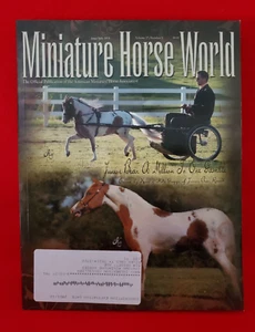 Miniature Horse World Magazine 2011 June July Junior Bear Million to One Gamble - Picture 1 of 5