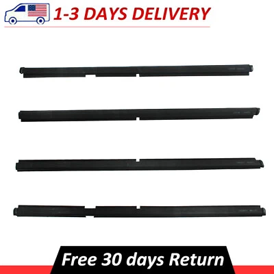 For 1999-2004 Jeep Grand Cherokee 4PCS New Window Sweep Front & Rear Outer - Image 1 of 4