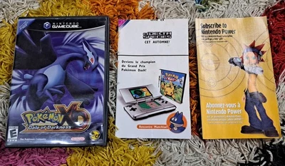 Pokemon XD Gale Of Darkness Nintendo GameCube No Manual, Has Poster!  - Image 1 of 4