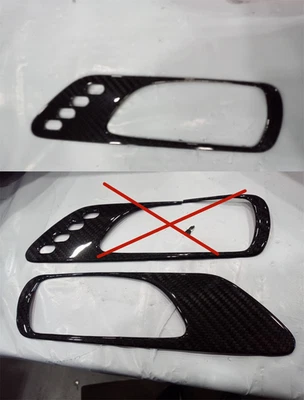 Used Carbon Interior Door Handle Trim For Lexus RC300 RC350 RC F SPOR 2015-2025 - Image 1 of 4