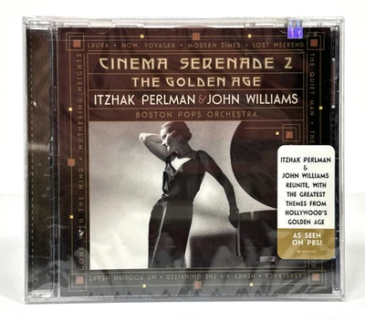 Cinema Serenade II 2 The Golden Age CD Itzhak Perlman John Williams NEW - Image 1 of 3