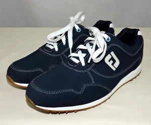 Footjoy Sport Retro 92387 Damen-Golfschuhe marineblau ohne Spikes Größe 9,5 M US - Bild 1 von 12