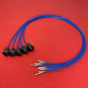 5Pcs Joystick Push Button Black 2 Line 635-8205 For Caterpillar 336Gc 330Gx New - Picture 1 of 5