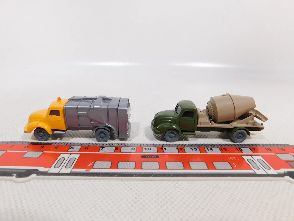 ミニカー WIKING Magirus Truck-Trailer with pipes Vintage Wiking Modell Magirus Deutz Truck and Trailer - Etsy