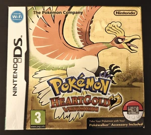Pokemon Heartgold - Nintendo DS, 2010 - UK PAL Complete with Pokewalker - Picture 1 of 13
