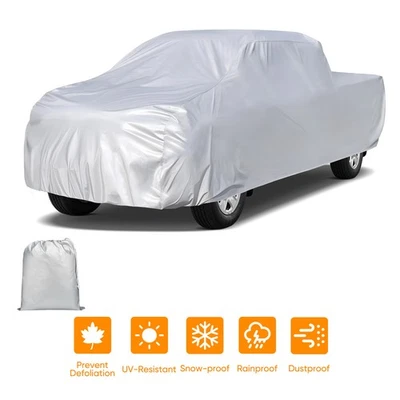 Pickup Truck Car Cover Dust Protect For Chevrolet Silverado 2500 HD CREW CAB LB - Image 1 of 4
