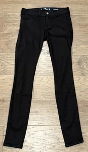 Damenjeans Junior Größe 3L Hollister schwarz Low Rise Jegging - Bild 1 von 9