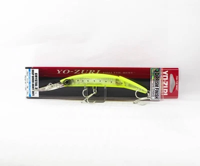 Yo Zuri 3D Crystal Minnow Jointed DD 130 mm Floating Lure F1155-GHCS (7307) - Image 1 of 4