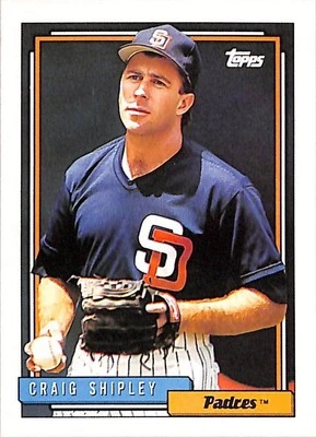 1992 Topps #308 Craig Shipley - Image 1 of 2