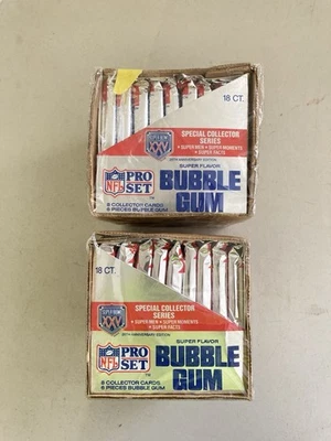 1990 NFL Pro Set 25th Anniversary Special Collector  Card Set (Lot of 2) SEALED - Image 1 of 2