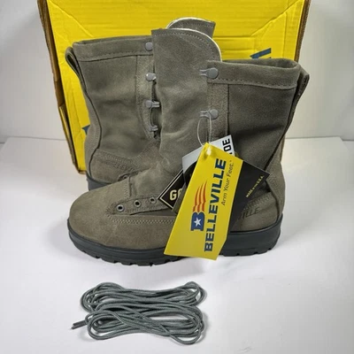 Botas de combate Belleville 675ST para hombre 7,5R Gore-Tex 600 g puntera de acero aislada Vibram Foto 1 de 4