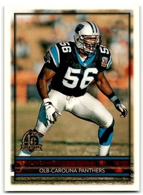1996 Topps Darion Conner Carolina Panthers #171 - Image 1 of 2