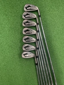 Cobra Dark Speed Iron Set Golf Clubs 5-PW,GW Steel Stiff - Picture 1 of 3