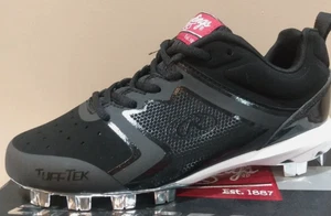 Tacchetti da Baseball Uomo Rawlings Serie Cromata Brazen | Nero | Varie Taglie NUOVI - Foto 1 di 6