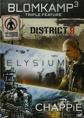 Chappie / District 9 / Elysium - Set (DVD) Sharlto Copley Sigourney Weaver - Image 1 of 2