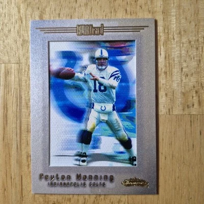 Peyton Manning | Tarjeta Avant Fleer Showcase 2001 #105 Indianapolis Colts Foto 1 de 2