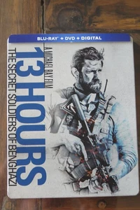 13 HOURS BLU-RAY DVD IN STEELBOOK JOHN KRASINSKI MICHAEL BAY - Picture 1 of 6