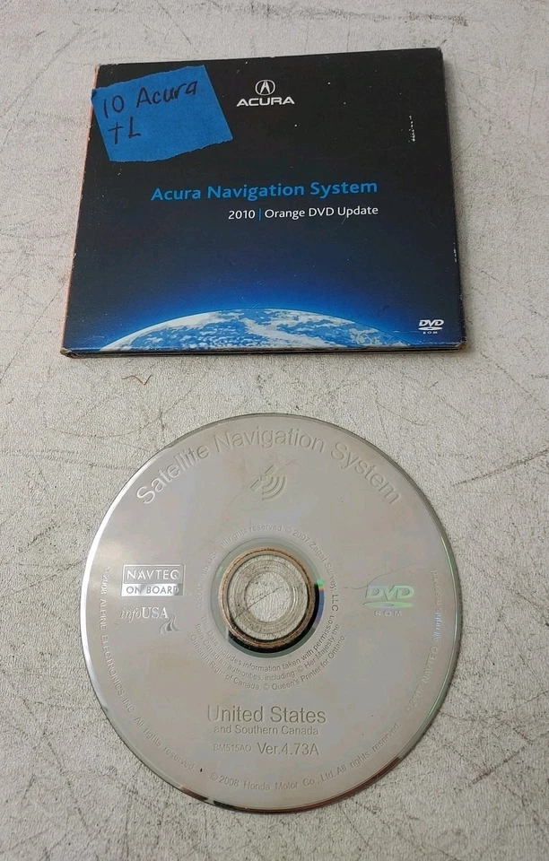2006-2010 Honda Pilot Acura Alpine MDX Navigation Nav DVD VER 4.73A OEM - Image 1 of 4