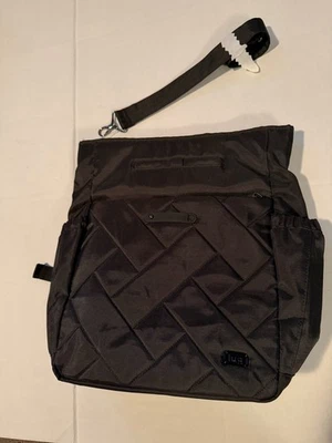 Lug Symphony Black Brushed Convertible Tote Backpack Quilted, New With Tags - Image 1 of 4
