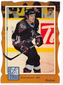 Donruss Elite Status #46 1997-98 Brad Isbister/100 - Imagen 1 de 2