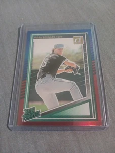 2025 Donruss Noah Schultz Rated Prospect Red Blue - Picture 1 of 2