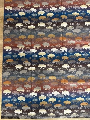 Wool Fabric, Blanket Weight Genuine Pendleton Wool Fabric By The Yard - Image 1 of 4