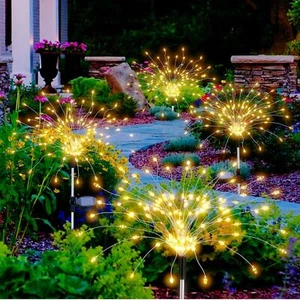 Christmas Solar Landscape Lights For Backyard Patio Pathway Party Walkway Decor - Picture 1 of 20