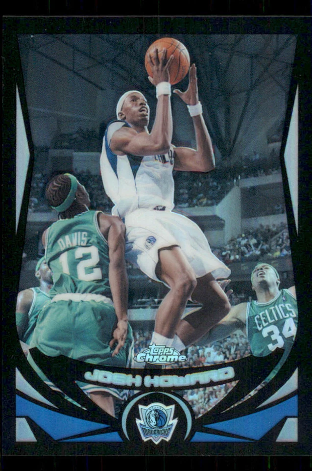 2004-05 Topps Chrome Refractors Black #10 Josh Howard /500 - Image 1 of 2