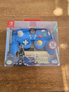 Official Nintendo Switch WIRED Fight Pad Pro [ Link Blue ] NEW - Picture 1 of 2