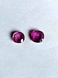 Andy's Gem Garage Sale - 2 piece Ruby lot - Natural COLOR 2.85ct - Picture 1 of 4