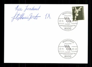 Neuseeland Ruder WM 1981 Damen Einer Original Signiert + A 241371 - Imagen 1 de 2