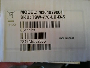 Crestron M201929001 Room Availability Light Bar TSW-770-LB-B-S Sealed - - Picture 1 of 3