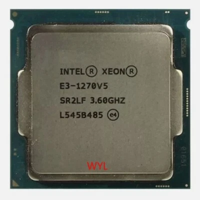 Intel Xeon E3-1270 v5 SR2LF 3.60GHz 8MB Quad Core LGA1151 CPU Processor - Image 1 of 4