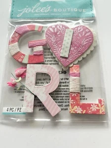 Girl Stickers, Baby GirlEmbellishments, Card Making Supplies, Baby Girl Stickers - Picture 1 of 3