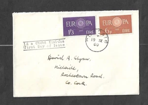 QE II - IRLAND - ERSTER AUSGABETAG AUF BRIEF - EUROPA - 19. SEPT 1960 - Bild 1 von 1