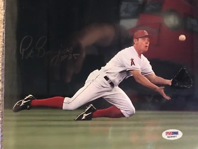 Peter Bourjos Signed Los Angeles Angels 8x10 Photo PSA - Image 1 of 4