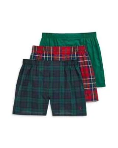 Polo Ralph Lauren Cotton Men's Classic Fit Boxer Shorts, Pack of 3 Size Small - Picture 1 of 1