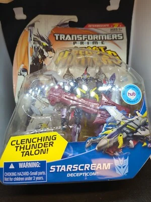 Transformers Prime STARSCREAM Beast Hunters Deluxe Class Decepticon Hasbro New - Image 1 of 2