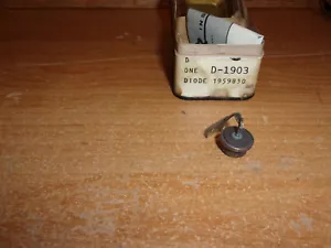 MERCURY 333 DELCO-REMY D-1903 ALT. DIODE FOR MMERCRUISER SEE DETAILS FOR FIT - Picture 1 of 3