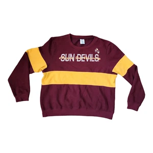 Arizona State Sun Devils ASU Sweatshirt Crew Neck NCAA Kids Size 16/18 XL - Picture 1 of 4