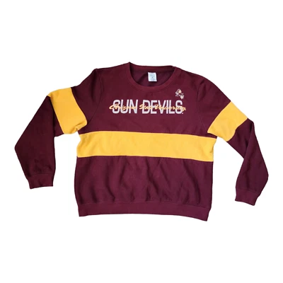 Arizona State Sun Devils ASU Sweatshirt Crew Neck NCAA Kids Size 16/18 XL - Image 1 of 4