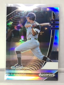 A.J. Vukovich 2020 Panini Prizm Draft Picks #PDP119 Silver Prizm