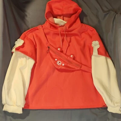 Mujer Oso Sudadera con Capucha Manga Larga Harajuku Anime Sudadera con Capucha con Bolsa de Oso Desmontable Foto 1 de 4