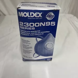 Máscara respiratoria de partículas Moldex 2300N95 con válvula de exhalación - caja de 10 - Imagen 1 de 1