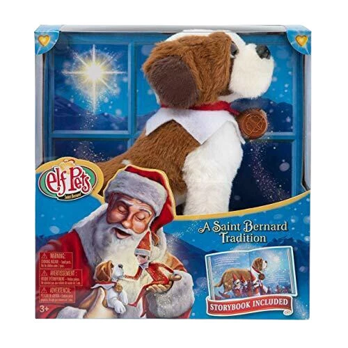 The Elf on the Shelf Pets A St. Bernard Tradition Plush - EPSB3