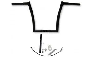 Kit de manillar superior puntiagudo Fat Baggers 1 1/4 -14" negro 21-22 Road Glide - Imagen 1 de 2